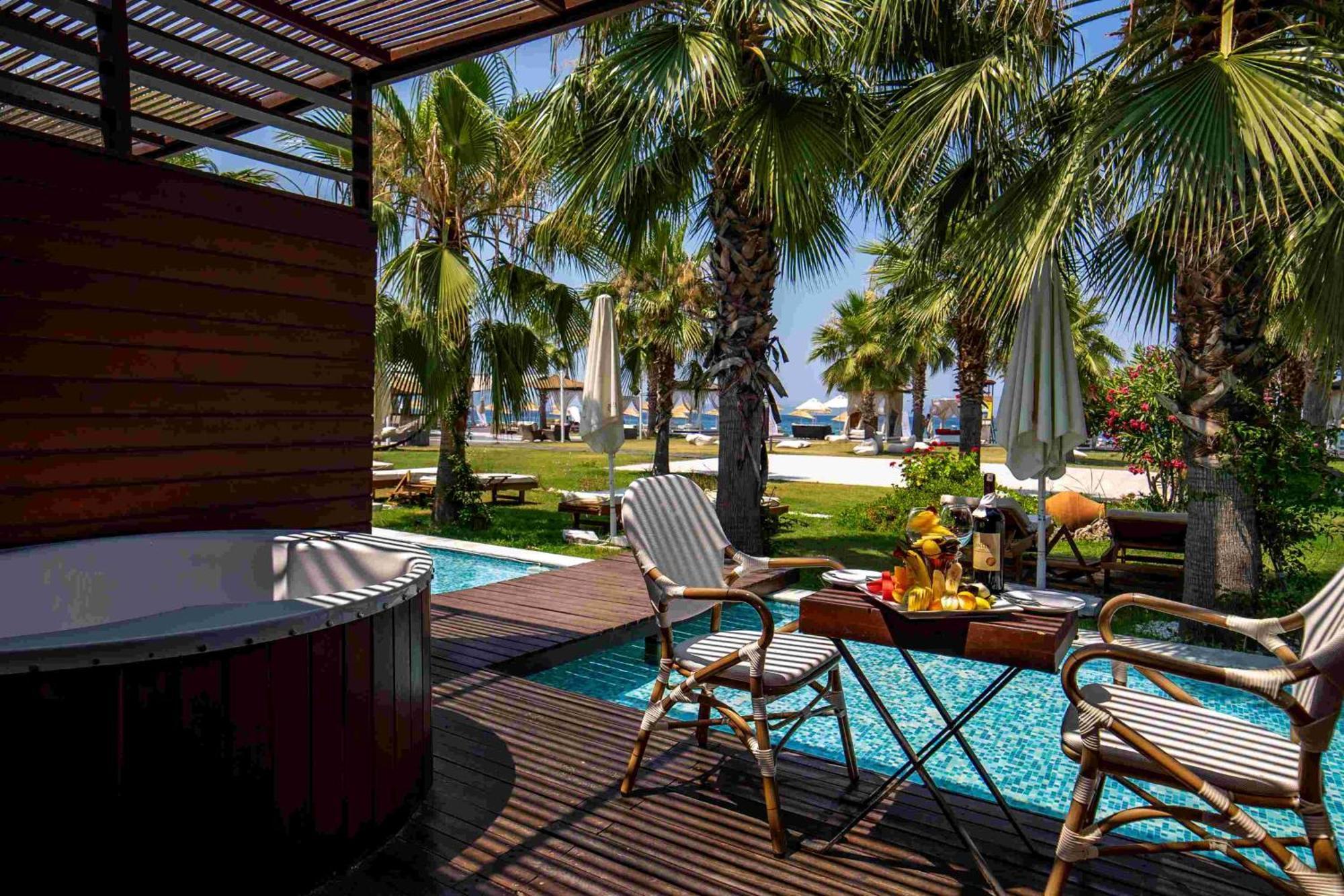 Risus Beach Resort Hotel Kusadası Extérieur photo