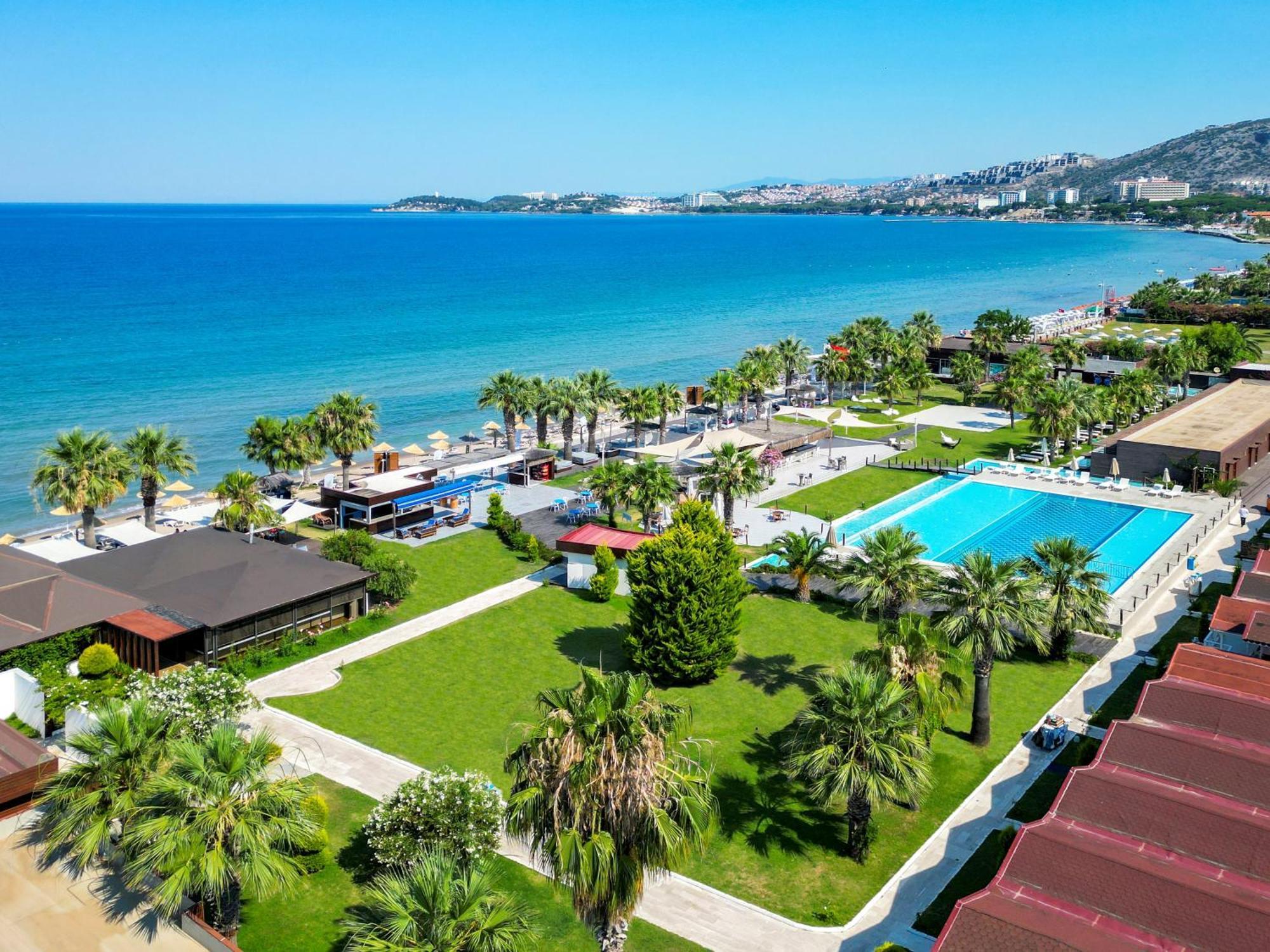 Risus Beach Resort Hotel Kusadası Extérieur photo