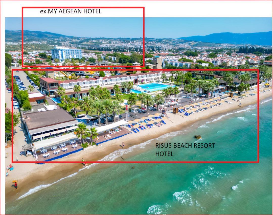 Risus Beach Resort Hotel Kusadası Extérieur photo